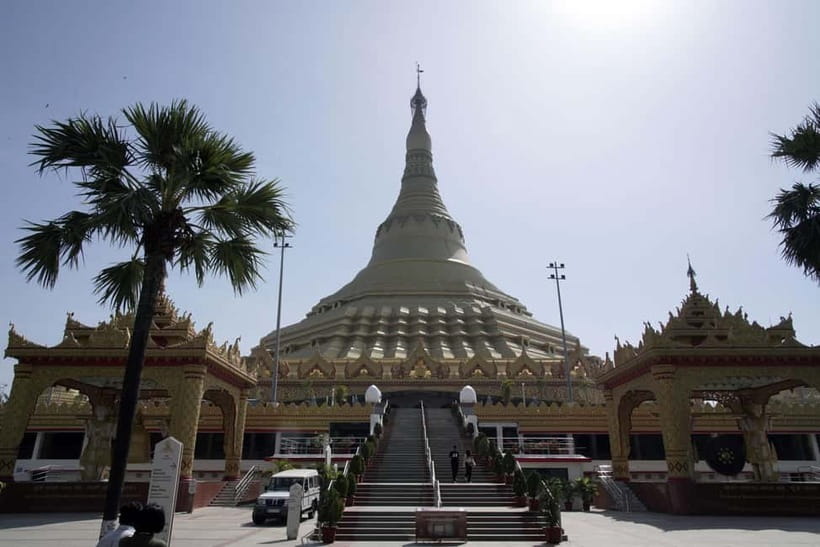 Mumbai Kanheri Caves & Vipassana Pagoda Tour - Two Buddhist sites, two very different moods
