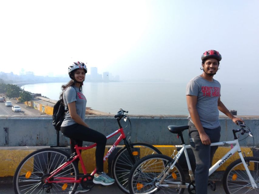 Mumbai: Morning Bicycle Tour - Starting near Kailash Parbat Veg Restaurant