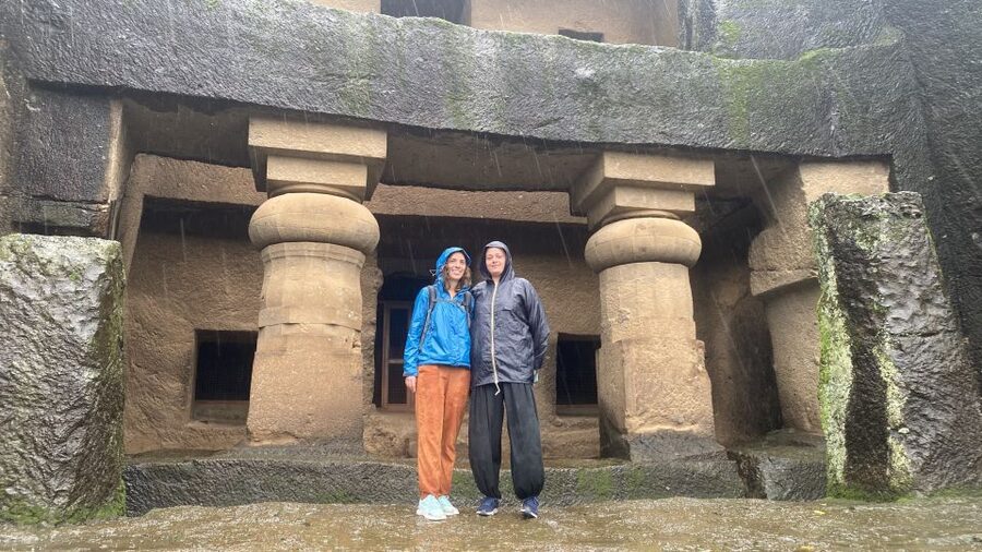 Mumbai: Private tour for Kanheri Caves and Golden Pagoda - Free time at Kanheri