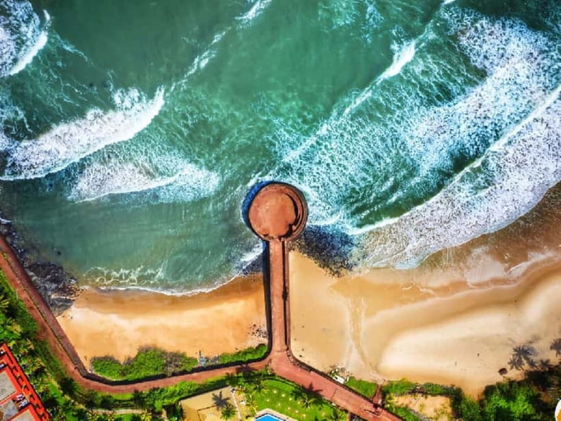 North Goa: Sightseeing Tour Sharing Coach - Starting the morning in North Goa