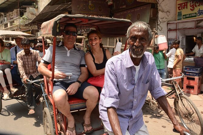 Old & New Delhi Full or Half Day Sightseeing Tour - Chandni Chowk by rickshaw