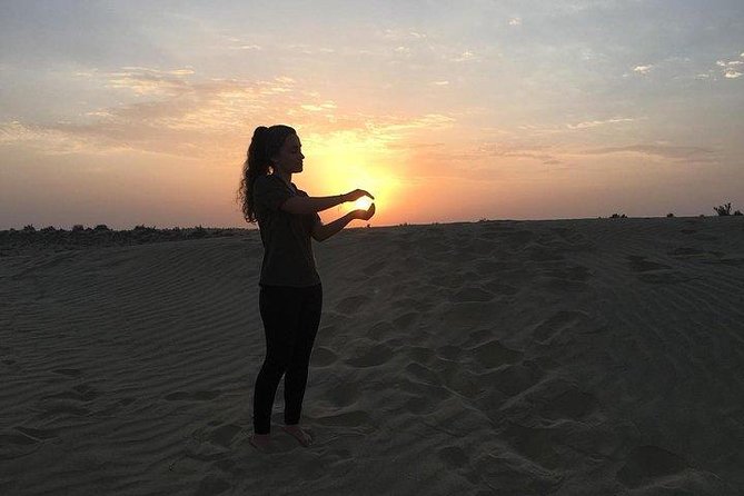Overnight Desert Safari Tour Package - An evening at camp with rotis and a fire