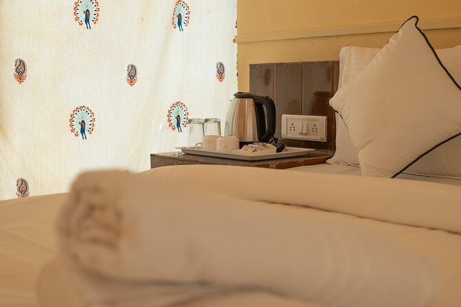 Overnight Stay in a luxury Camp with a cultural show & dinner. - Breakfast and the Trip Back