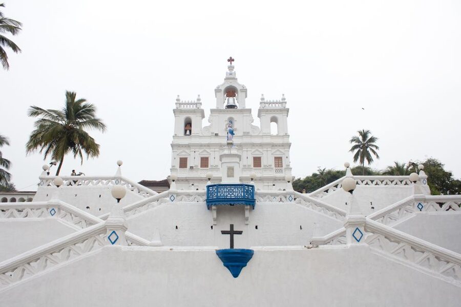 Panaji: Fontainhas Neighborhood Cultural Guided Walking Tour - Starting at the Immaculate Conception Church