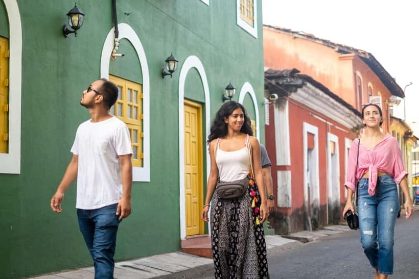 Panaji: Heritage Walk through Goa's Latin Quarter - Colorful streets and the Chapel of San Sebastian