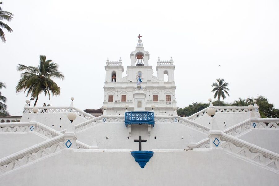 Panjim: Guided Walk Tour of Portuguese-Influenced Goa - Starting beneath Panjim’s white church