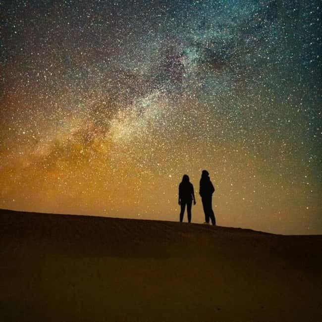 Peeps Billions of Star Experience with Desert & Camel Safari - Your first camel ride across the rolling dunes