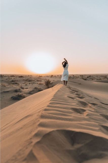 Peeps Billions of Star Experience with Desert & Camel Safari - Sunset tea on the dunes