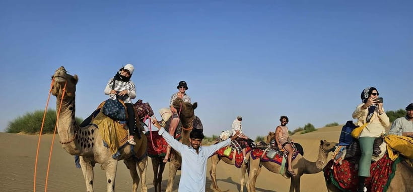 Peeps Billions of Star Experience with Desert & Camel Safari - Sunrise, Masala Chai, and the return to Jaisalmer