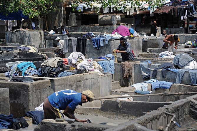 Private Dharavi Slum, Dabbawala & Dhobi Ghat tour with Transport - Dhobi Ghat beside Mahalaxmi Railway Station