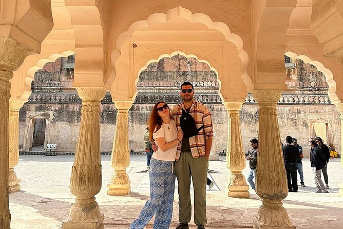 Private Full Day Guided Tour of Jaipur, India's Pink City - Amer Fort gives the day its grand opening