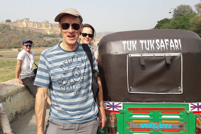 Private Full Day Jaipur Sightseeing Tour By Tuk Tuk - Jal Mahal, a short lakefront pause