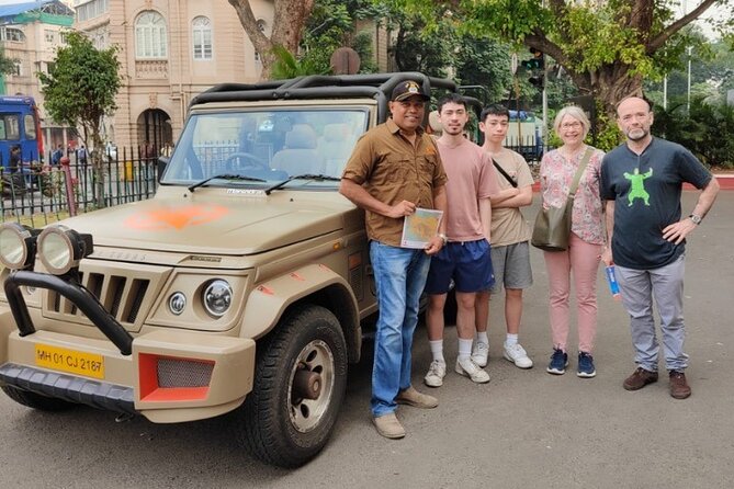 Private Guided Open Jeep Tour in Fort & Colaba - CST precinct and the Crawford Market area