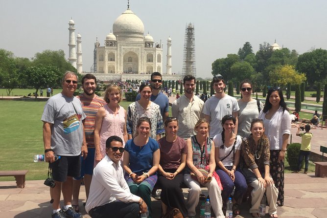 Private Taj Mahal & Agra Day Tour by Superfast Train From Delhi - Lunch and a pause between monuments