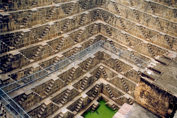 Private Transfer Agra To Jaipur Via Fatehpur Sikri & Chand Baori, Step Well - Chand Baori, where the stairs become the subject