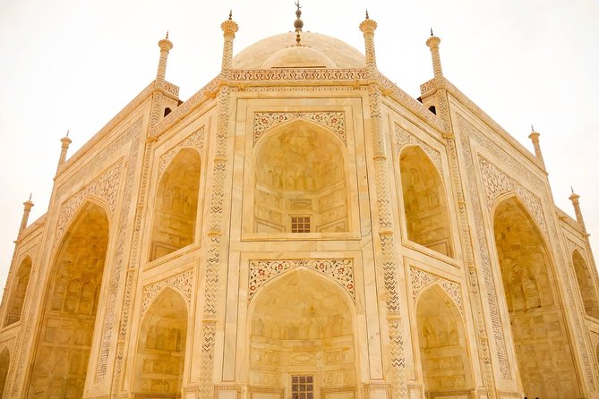 Same Day Taj Mahal & Agra Fort Tour with Skip The Line Tickets - Reading Agra Fort after the Taj