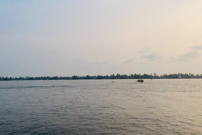 Shikara Boat Tour Alleppey Backwater Fantastic Boat Cruise - The low Manalodi Canal bridge