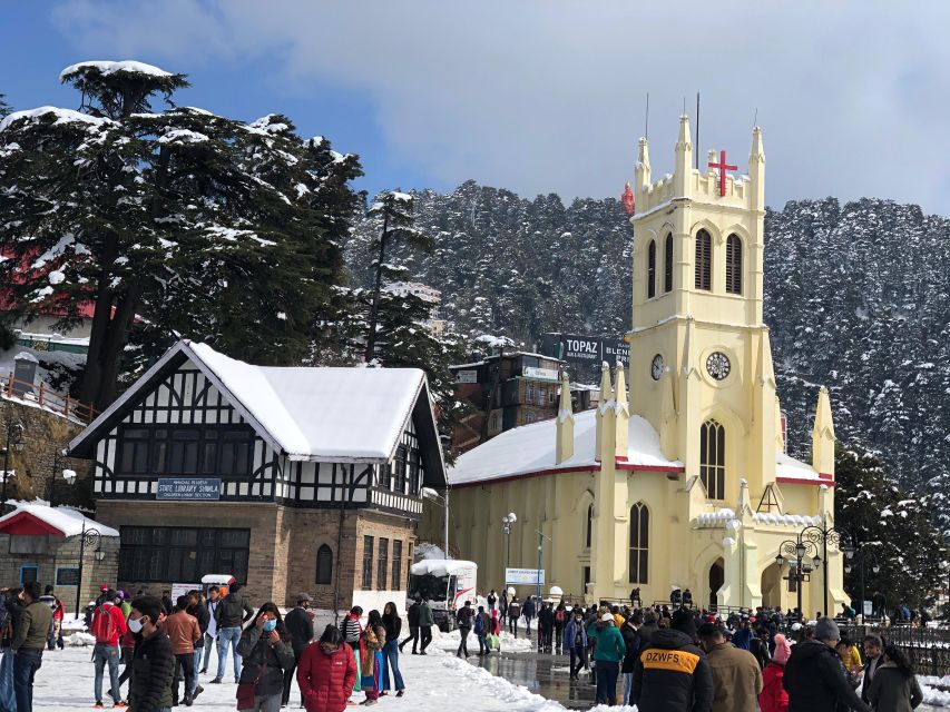 Shimla: Guided Walk Tour-Heritage, Culture & Colonial Trail - Finishing at the Indian Institute of Advanced Study