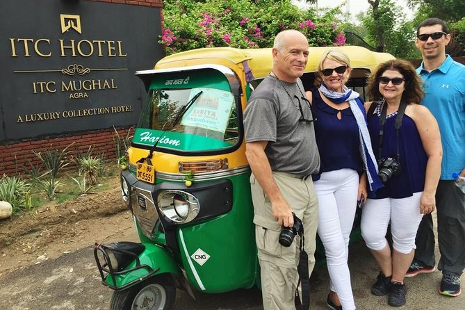 Skip the Line: Half Day Sunrise Tour of Taj Mahal by TUK TUK - The tuk tuk ride from your Agra hotel