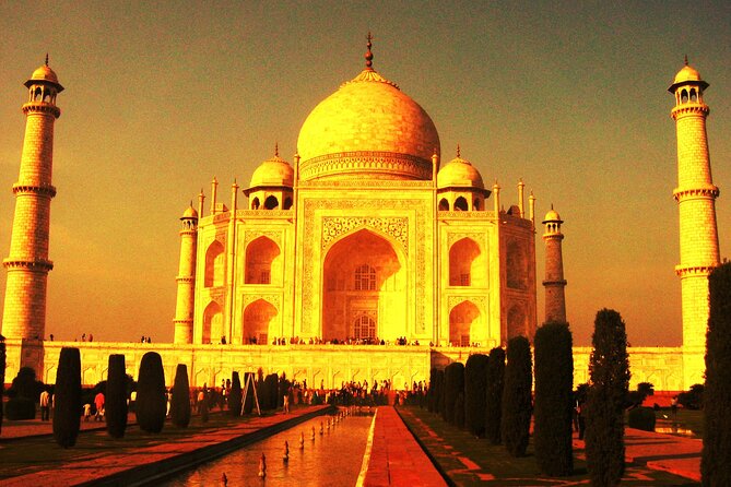 Skip the line "Taj Mahal" & "Agra Fort" Tickets with live Tour Guide. - Three to four hours, with transport options