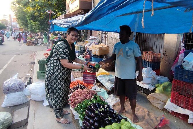 South Indian Vegetarian Cooking Class in Chennai with Meena - Roasting and grinding spices by hand