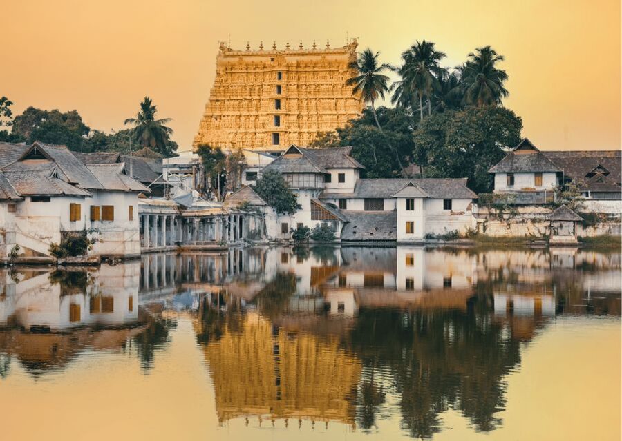Spiritual Walk Tour Trivandrum (Guided Walking Experience) - Pazhavangadi Ganapathi Temple and the finish at West Fort