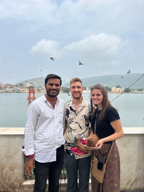Spiritual Walking tour with Puja Ceremony -The Pushkar Route - Local lanes, snacks, and a view over the lake