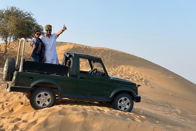 SR Camel Safari Tour Osian-Jodhpur - The camel ride at sunset