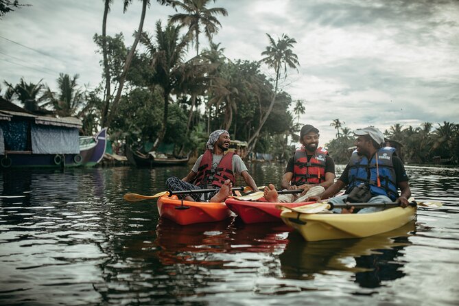 Sunrise Kayaking in Magical Alleppey Backwater Village - Punnamada Lake and the open-water views