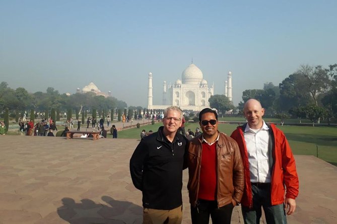 Taj Mahal & Agra Fort tour by Superfast Train Gatimaan Express - Three hours at the Taj Mahal