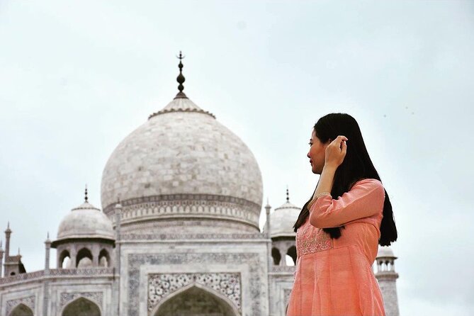 Taj Mahal & Agra Private Day Tour from Delhi - All Inclusive - Lunch, local food, and shopping stops