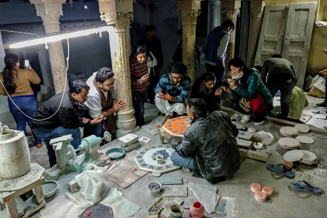 Taj Mahal Handicraft Walk: Explore True India with Artisans - Zardozi embroidery near the Taj Mahal