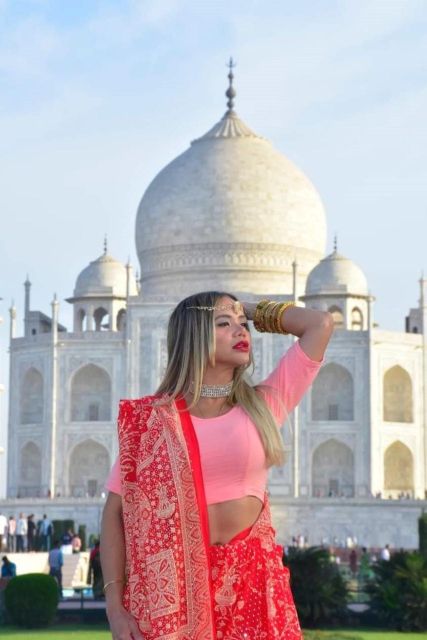 Taj Mahal with Professional Photoshoot - What the professional photoshoot is like