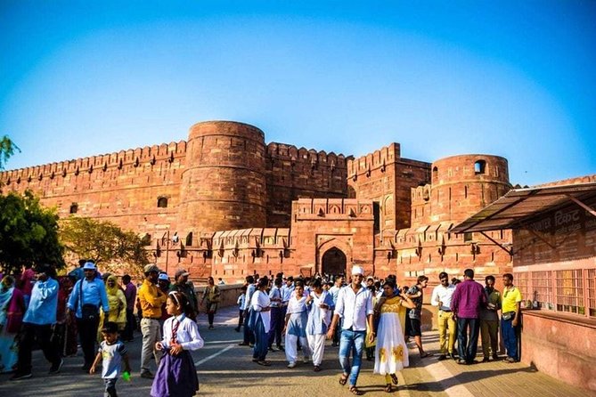 Taj with mausoleum and Agra fort visits : Choose Your Option - The Guide Can Make or Break the Day