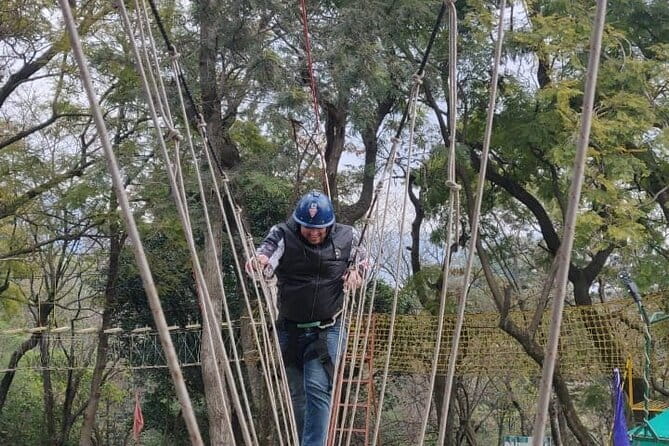 Tea Top Adventure Activities - Five rope bridges, five different levels of effort