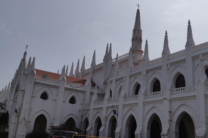 Total Chennai city tour in Private car with guide & lunch by Wonder tours - Santhome Cathedral Basilica and St. Thomas