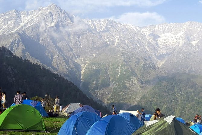 Triund Trek - Morning at Triund and the return through Dharamkot