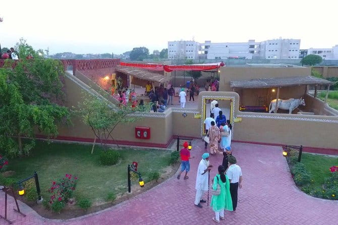 Wagah Border Flag Retreat Ceremony - The war memorial adds needed context