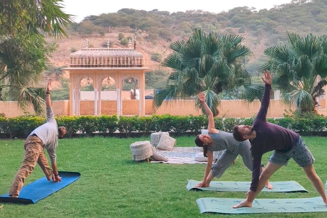 Yoga in Jaipur with Amit (Yogi on Travel) - What the 70-minute yoga class includes